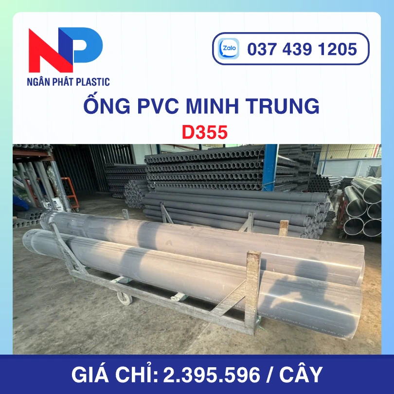 Ống Nhựa UPVC D34 Minh Trung Bơm Cát